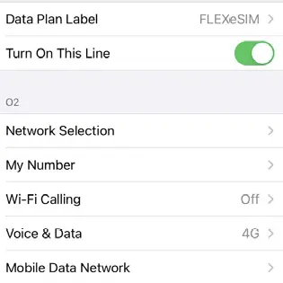 eSIM Activation Using your iPhone FLEXeSIM 3