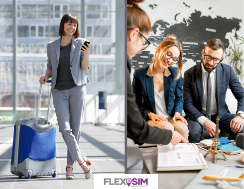 Get a SIM Card with Data for Europe Now FLEXeSIM for Work or Business