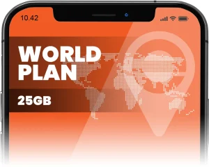 FLEXeSIM World eSIM Plan 25GB