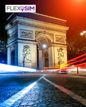 Prepaid Travel SIM For France FLEXeSIM